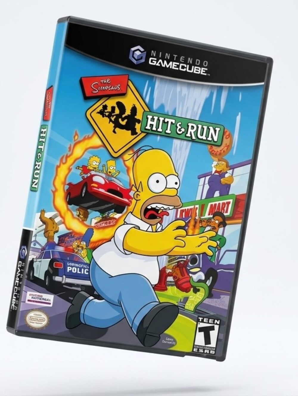 Nintendo GameCube The Simpsons Hit & Run CIB Complete with Manual & Case